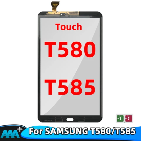 10,1 ''для Samsung Galaxy Tab A 10,1 T580 T585 SM-T580 SM-T585 сенсорный экран дигитайзер сенсор стеклянная панель планшет заменить