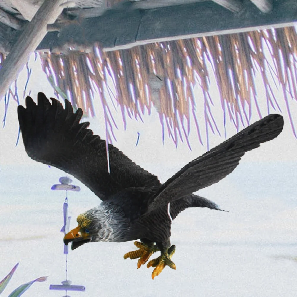 

Garden Hanging Eagle Bird Deterrents Decoys Scare Birds Statue Decorative Toys