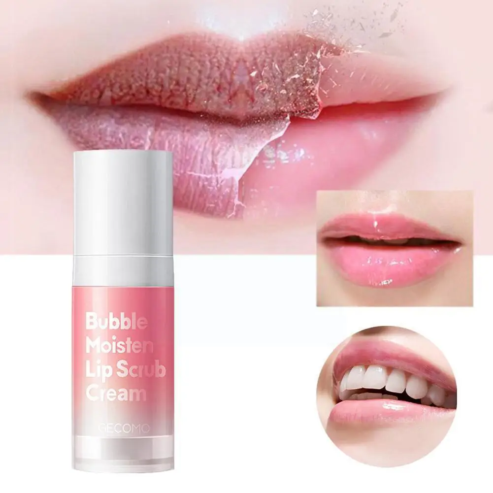 

12ML Bubble Moisten Lip Scrub Makeup Exfoliating Moisturizing Dead Gloss Removal Lip Skin lip Scrub Lips Gel Cosmetics Full D2Z4