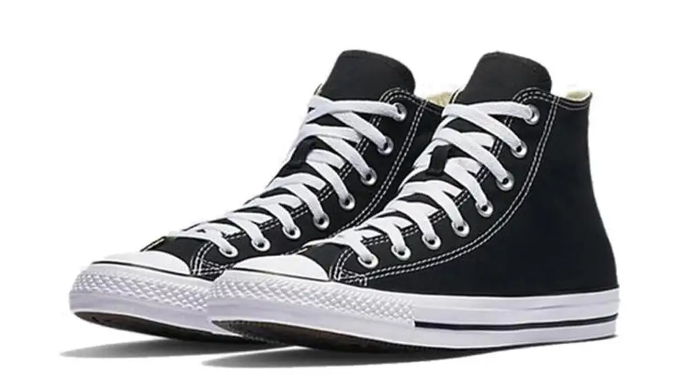 Original Converse Chuck Taylor All Star Core  unisex  Skateboarding sneakers classic leisure black high canvas Shoes