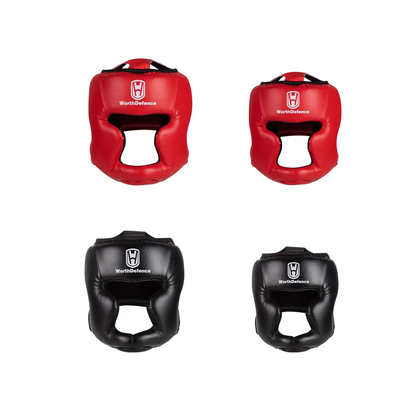 Боксерский головной убор уплотненный Регулируемый вентилируемый защитный на