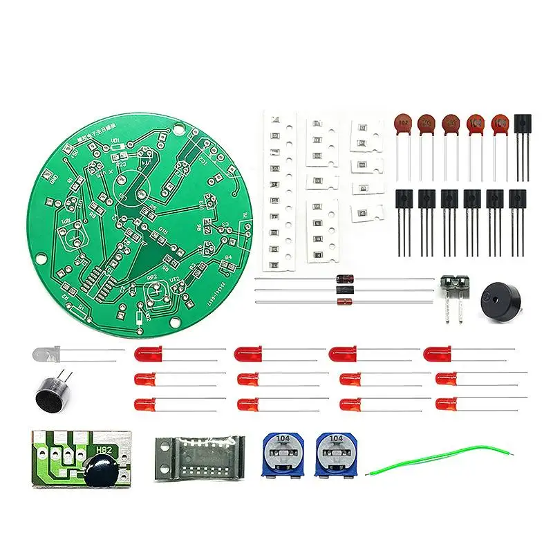 

DIY Electronic Kit for Simulating Electronic Birthday Candles