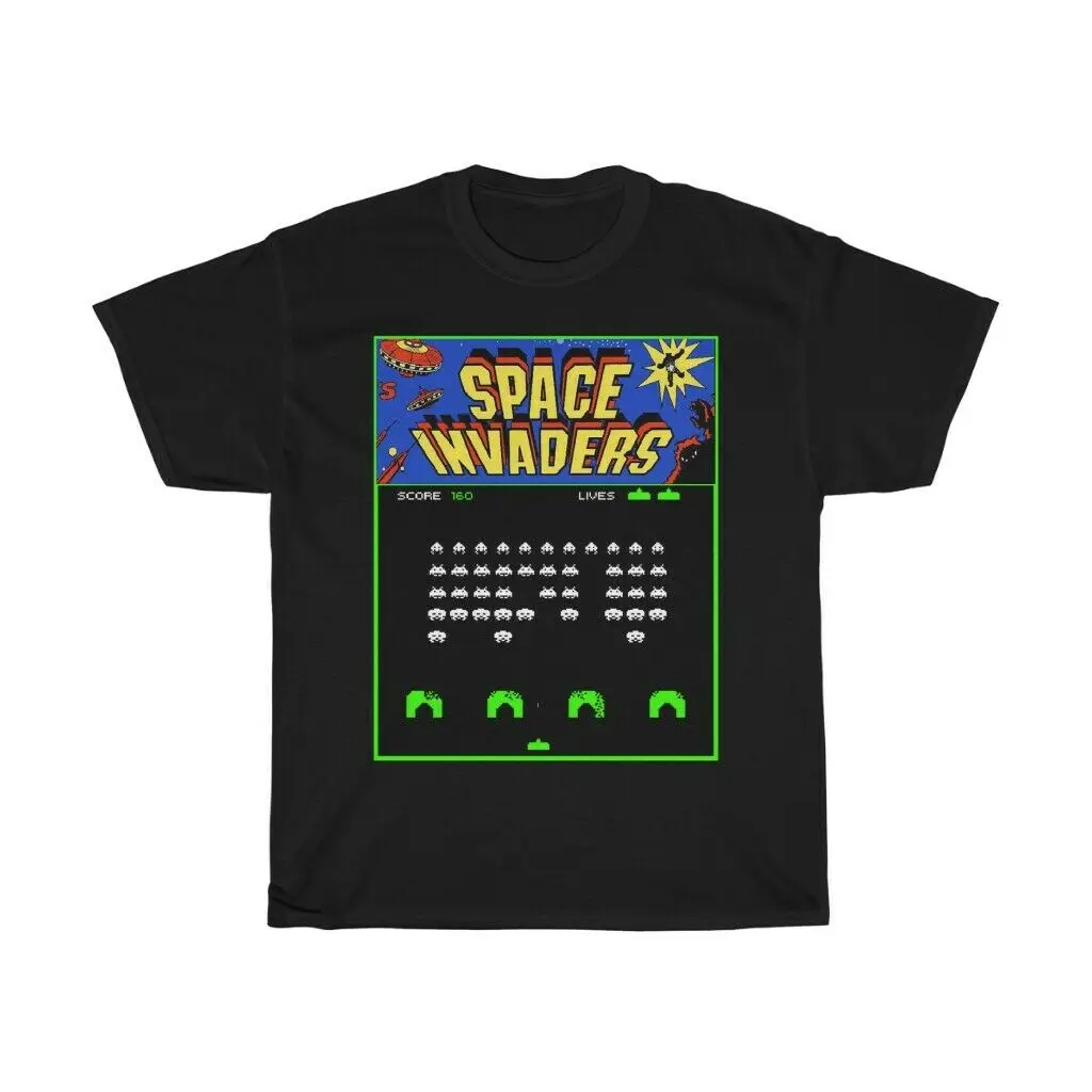 

Space Invaders Video Game Screen Men's Short Sleeve T Shirt