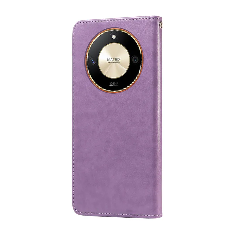 Кожаный чехол-книжка для телефона Huawei Honor Magic7 Pro Magic6 Magic 7 6 5 Lite 2025 Чехлы-кошельки с