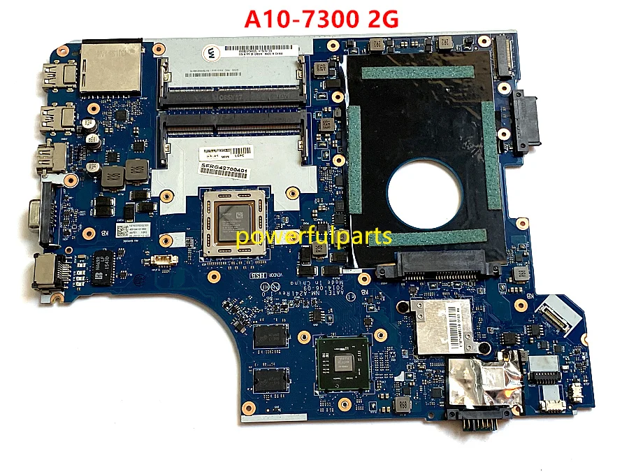 

100% работает с материнской платой thinkpad E555 с процессором A10 + графическим интерфейсом FRU: 04X5633 AATE1 NM-A241