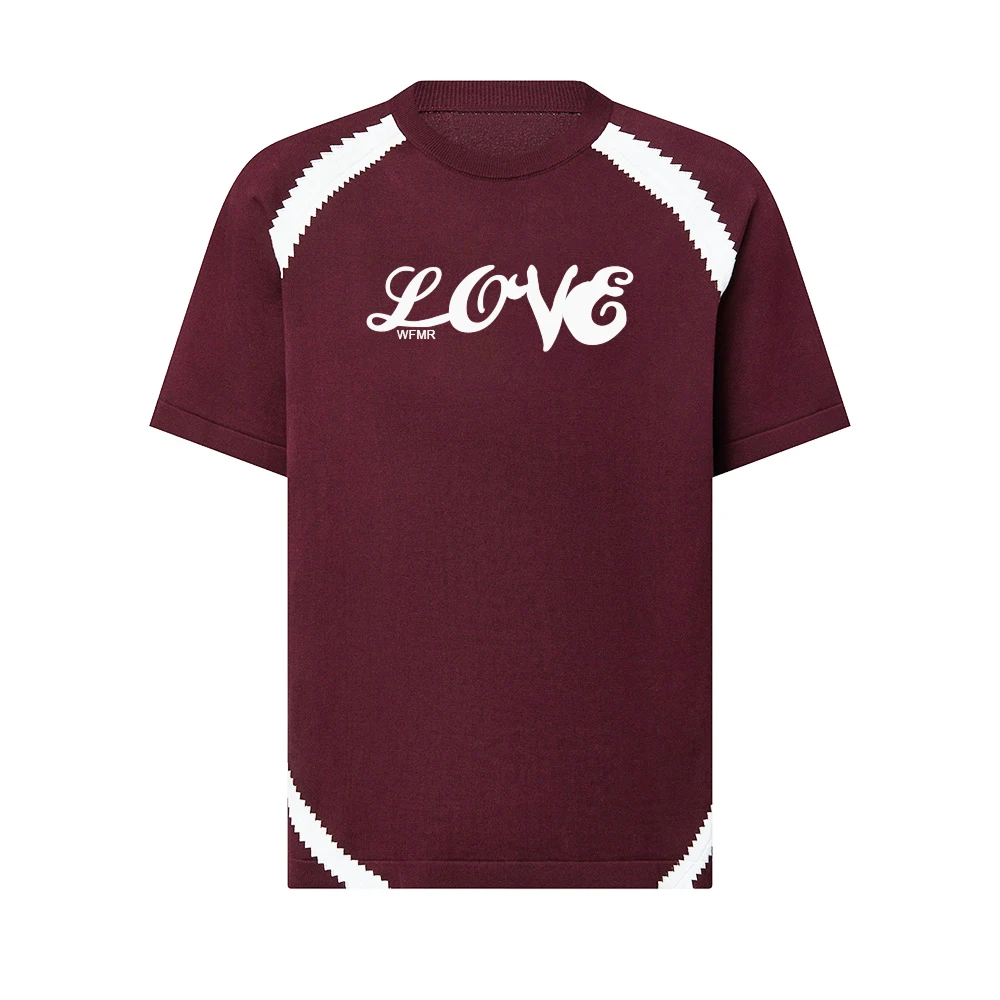 

WFMR Men's Short-Sleeve Cotton Knit T-shirt #wfmr9366