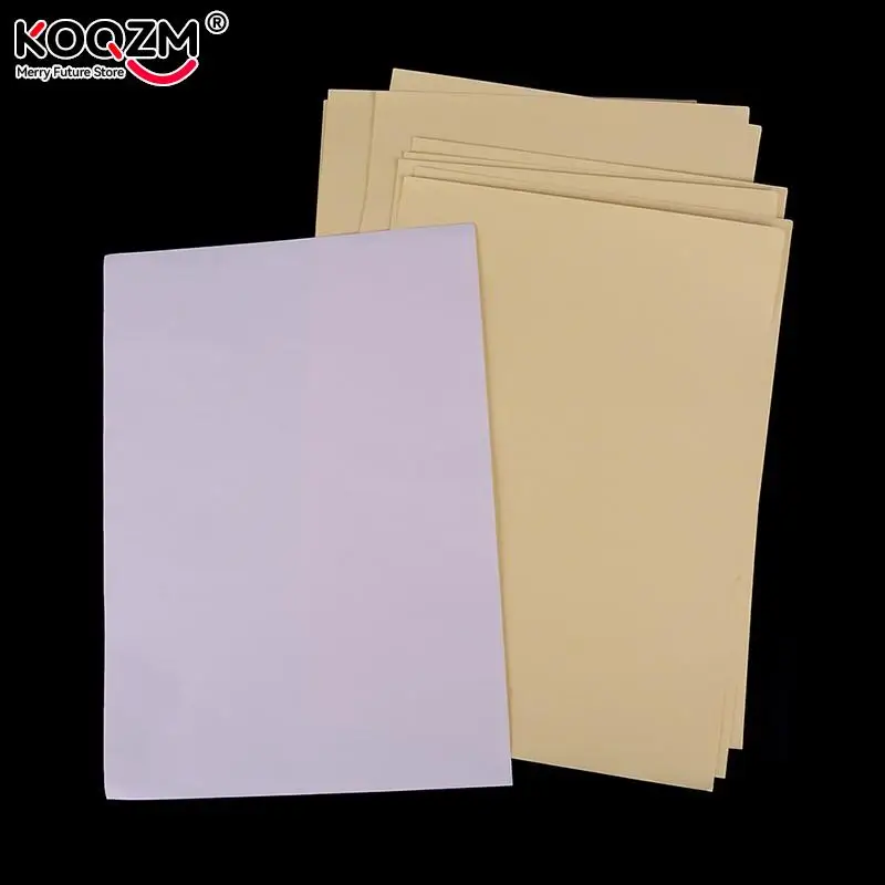 Самоклеящаяся бумага А4, матовая, для печати, белая, 10 шт./компл., для офиса, 210 мм x 297 мм