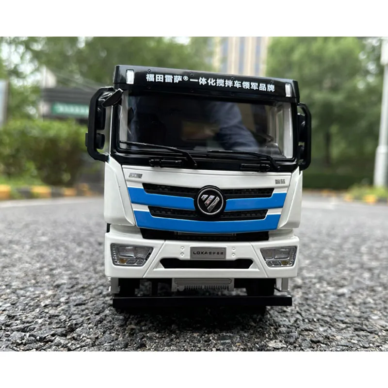 Литый под давлением в масштабе 1:24 Foton Новый энергетический миксер грузовик Сплав