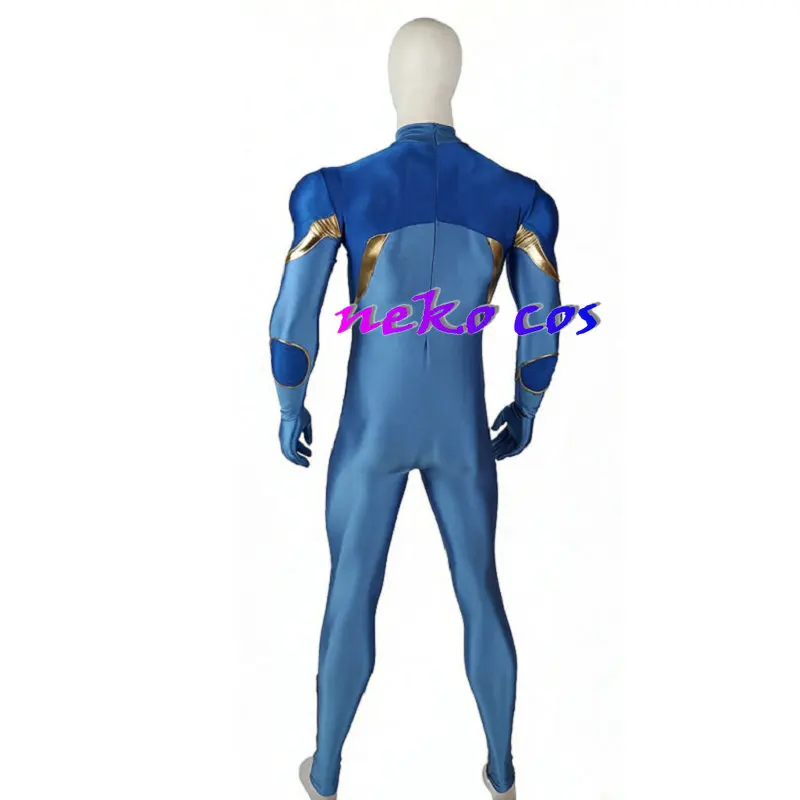 Фото Костюм для косплея Nekocos JoJo's Bizarre Adventure Star Platinum Muscle Zentai: облегающий комбинезон-боди №3