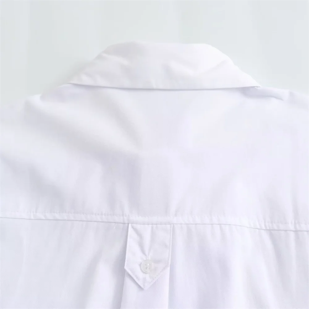 Новое Летнее Поступление Женская Повседневная Рубашка-поло — Однотонный С