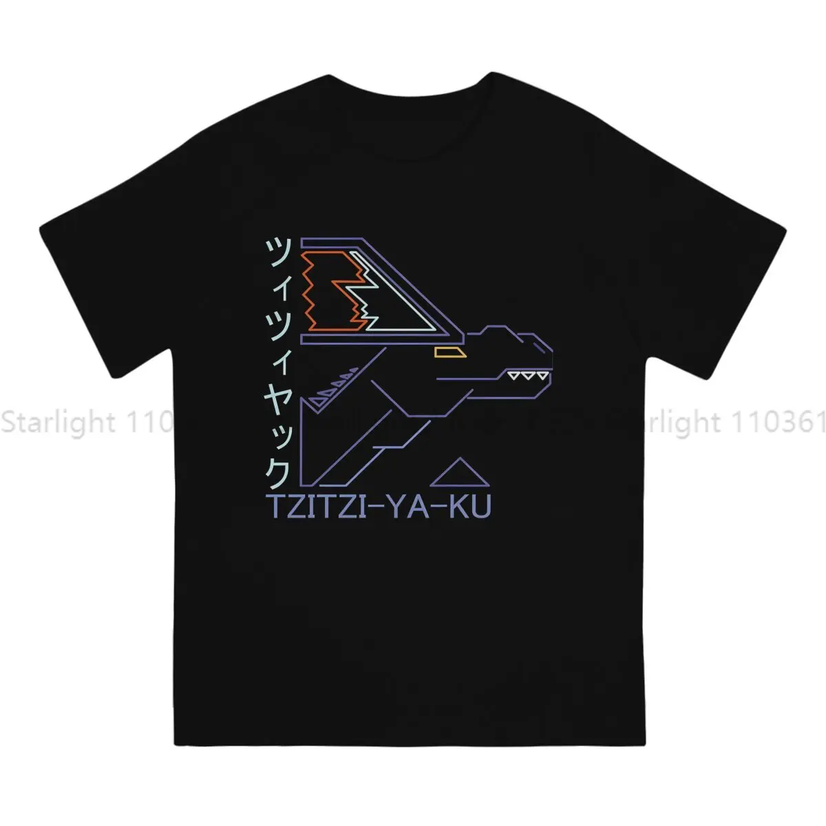 Футболка Tzitzi-Ya-Ku для отдыха с изображением монстра мира охотника летняя футболка