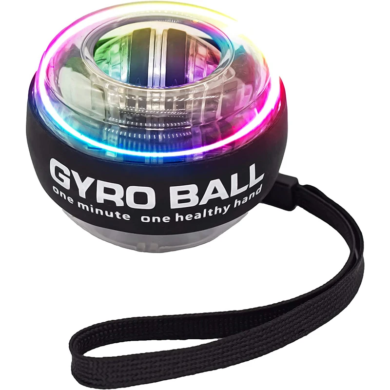 

LED Wrist Power Hand Ball Self-starting Powerball With Counter Arm Hand Muscle Force Trainer Exercise Equipment Strengthener