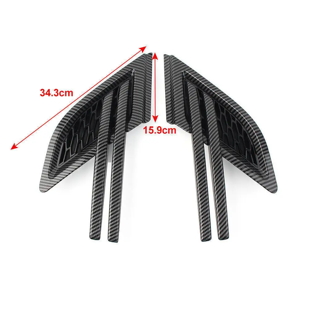 1 пара накладок на боковое крыло вентиляционной решетки для Land Rover Range Sport 2014 2015 2016