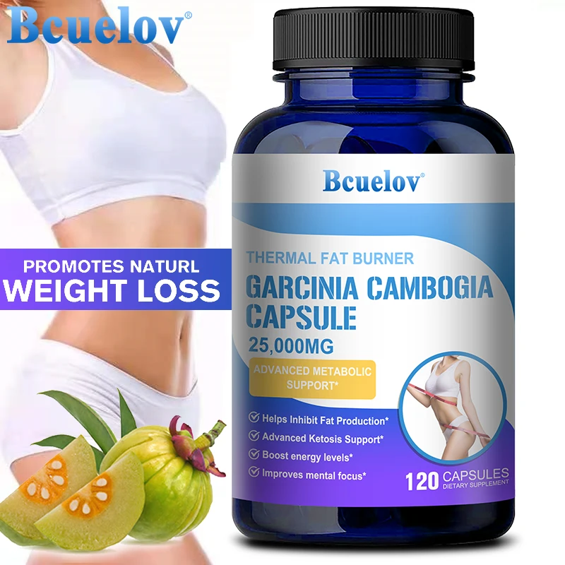

Bcuelov Thermal Fat Burner - 25,000 Mg Ultra-Extreme Garcinia Cambogia Extract - 100% Natural Metabolic Advanced Ketosis Support