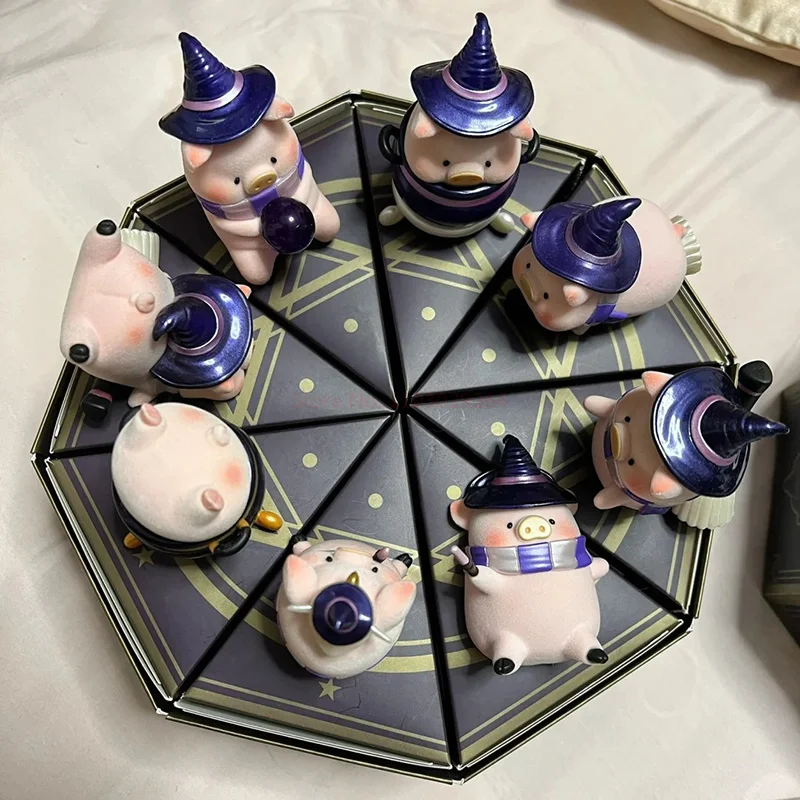 Фото Lulu The Волшебник, магия Series Bilnd Box Lulu Pig 52 игрушки Фигурки игрушки куклы таинственная коробка Lulu The Piggy подарок для детей девочек №5