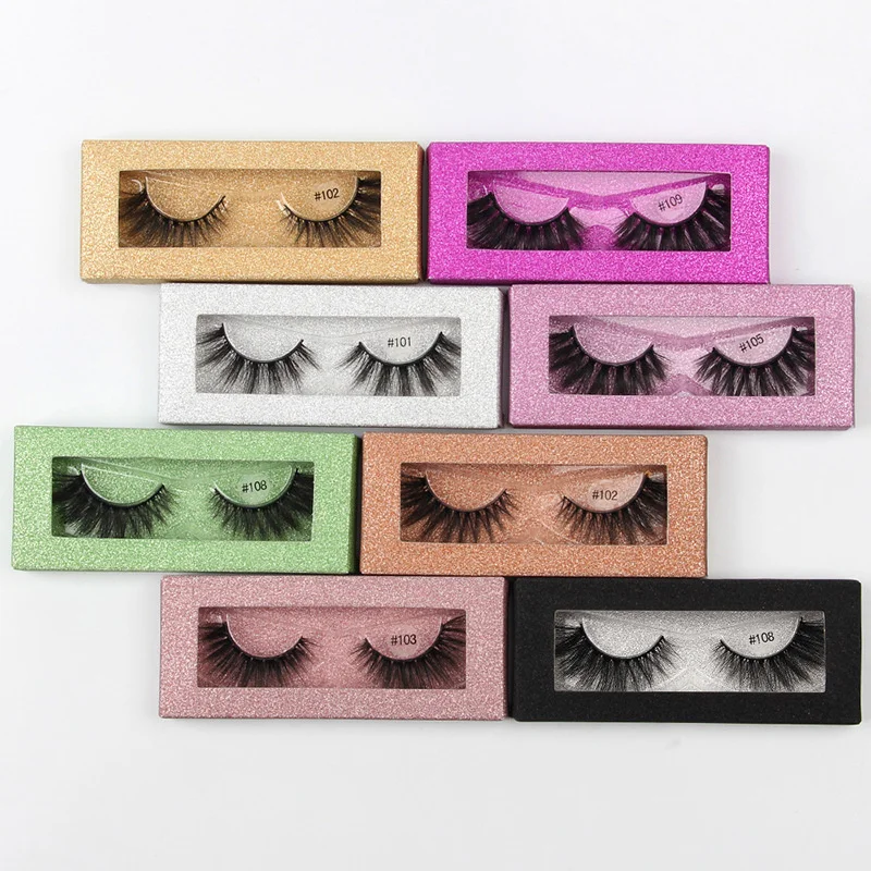 

1 Pair 3D Eyelash Three-dimensional Pure Handmade False Eyelashes Soft Natural Thick Eyelashes Imitation Mink