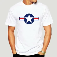 black army air corp vintage short sleeve t shirt 9015x