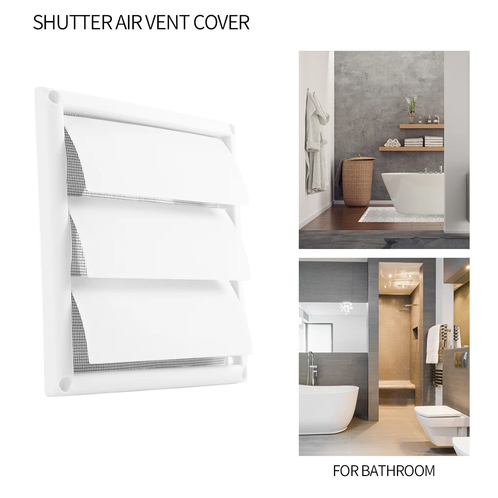 Сетка вентиляционная пластиковая для вентиляционной решетки 6 дюймов 200x200x40 мм