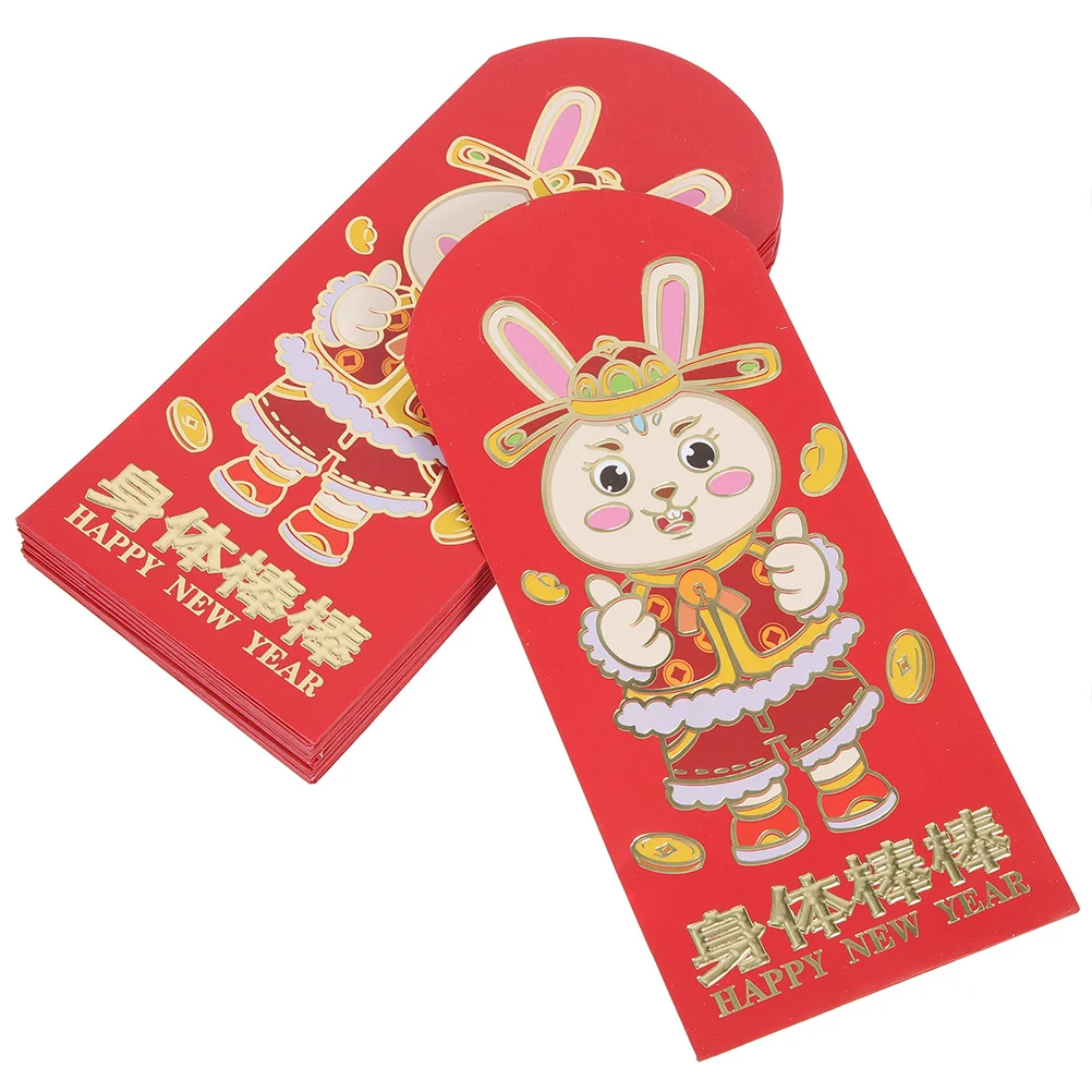 

Red Year Rabbit Packet Money Envelopes Envelope Packets Pocket Festival Spring 2023 New Gift Bagthe Wedding Chinese Cashpaper