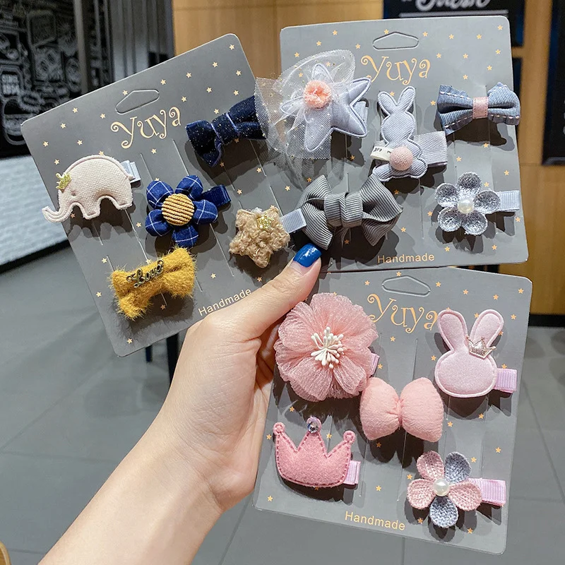 

South Korea Children's Hair Clip Headwear Does Not Hurt Hair Baby Hair Clip Girl Side Hair Clip Baby Hair Clip Hair Clip