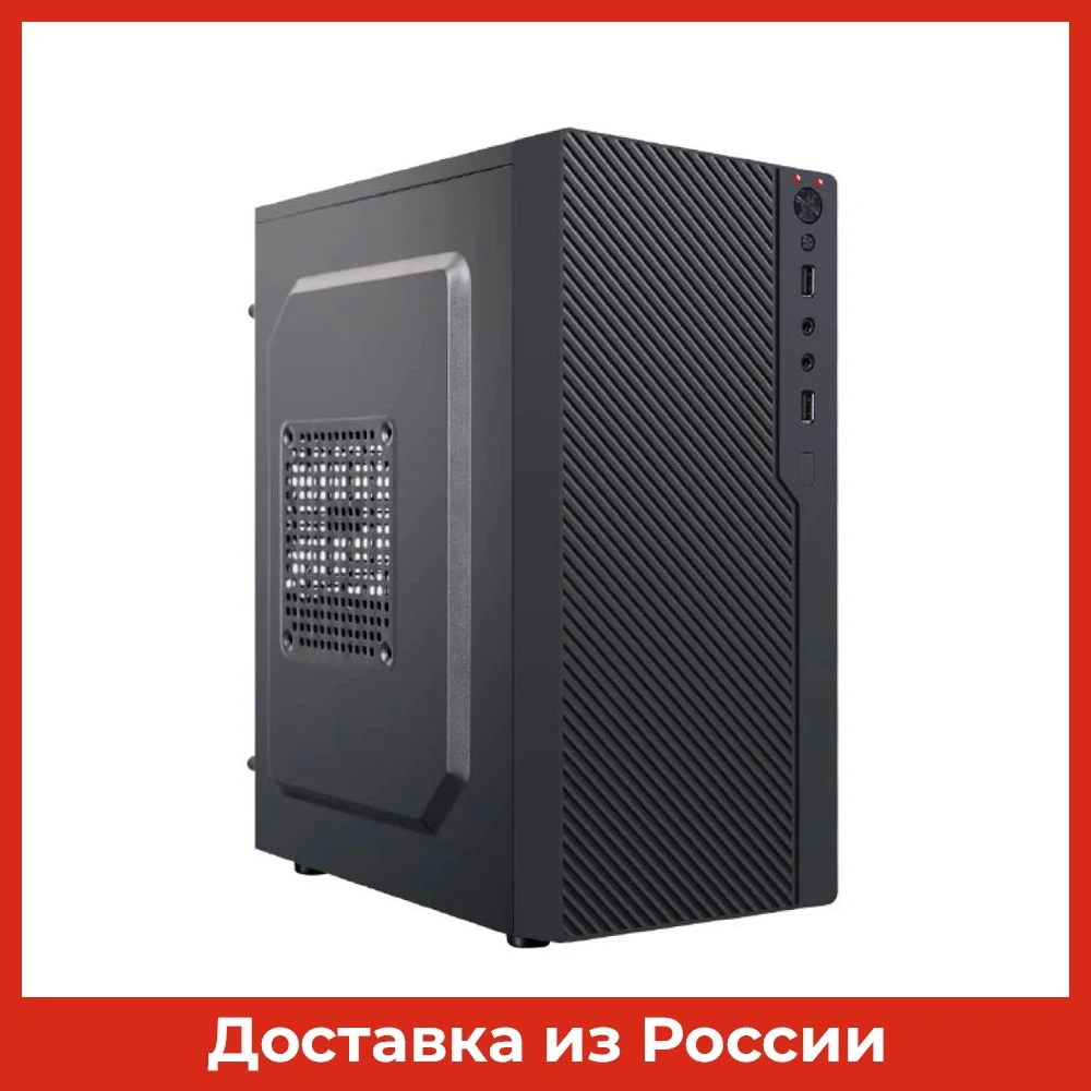 Корпус MiniTower nJoy M0000CE mATX 2xUSB2.0 черный без БП вентиляторов (CSMN-M0000CE-CQ01A) - купить по