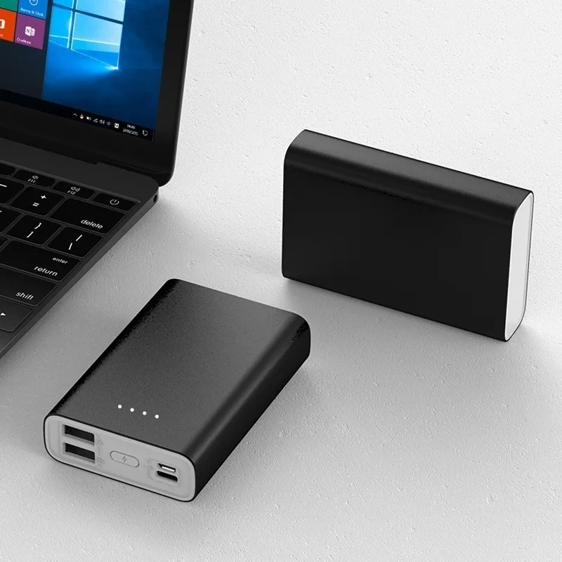 portable 80000mah fast charging mini power bank large capacity phone charger 2usb external battery for iphone xiaomi samsung free global shipping