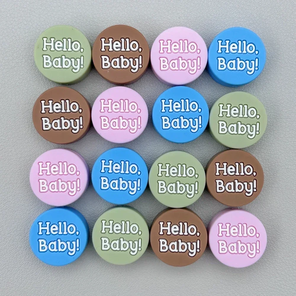 10 шт. силиконовые бусины для детей