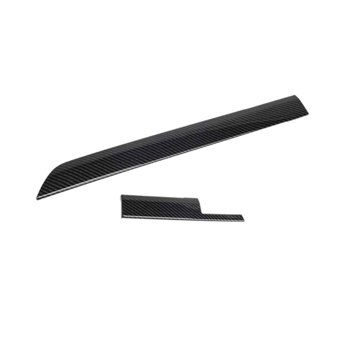 

Car Carbon Fiber Dashboard Center Control Panel Decorative Cover Trim for 2008-2020