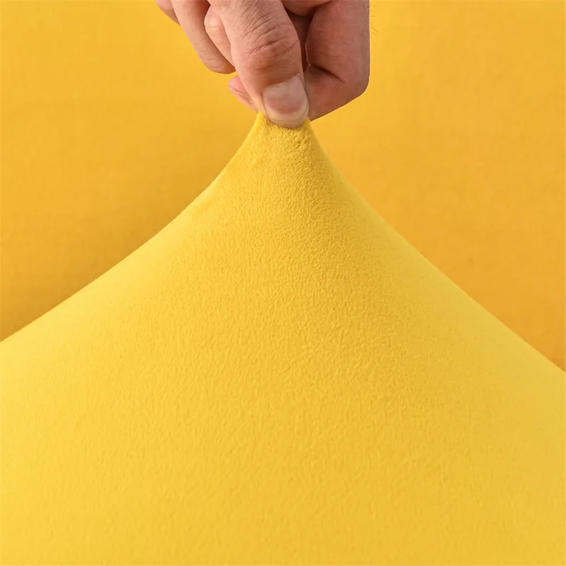 Бархатный Чехол для стула без подлокотников однотонный чехол одного дивана