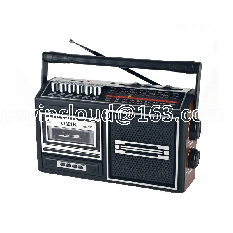 

Новый четырехдиапазонный античный рекордер для пожилых людей, магнитола, радио, Usb, Sd-карта, Bluetooth