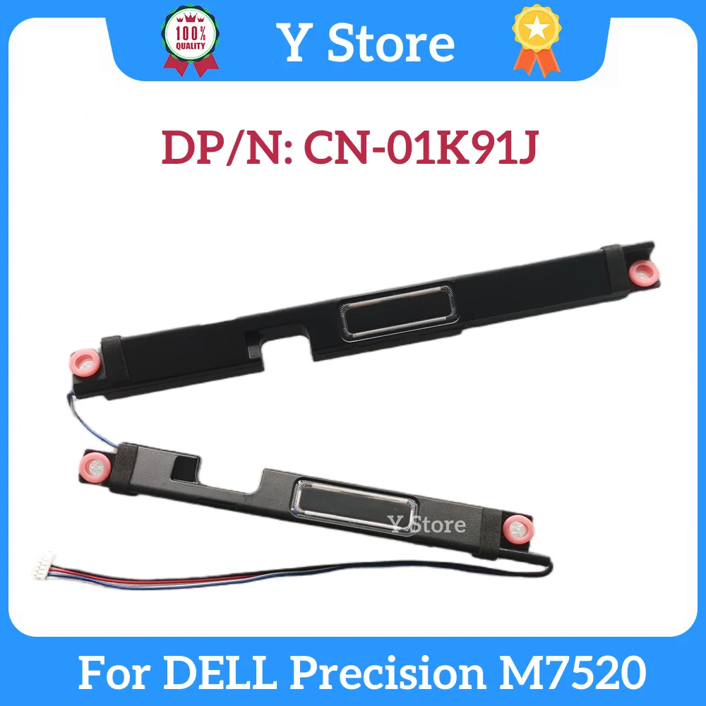 Y Store New Original For DELL Precision M7520 Laptop Built-in L+R Speaker 01K91J 1K91J Free Shipping