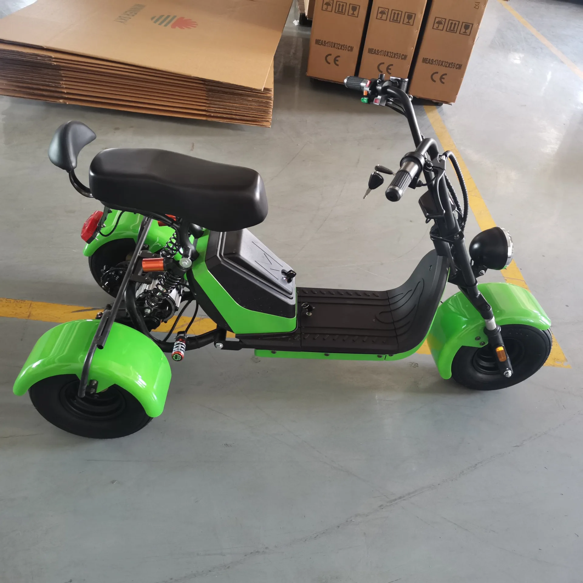 Трехколесный электрический трехколесный велосипед для взрослых мощный съемный