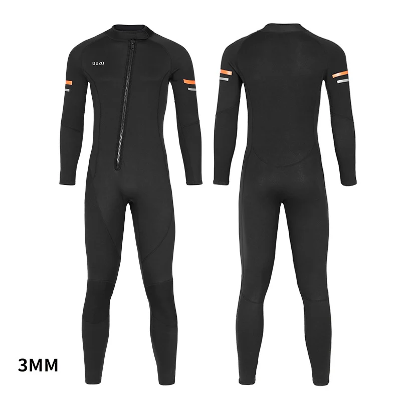 3MM 1.5MM Neoprene Wetsuit For Men Surf Scuba One-Piece Diving Suit Keep Warm Swim Suit Freediving Wet Suit