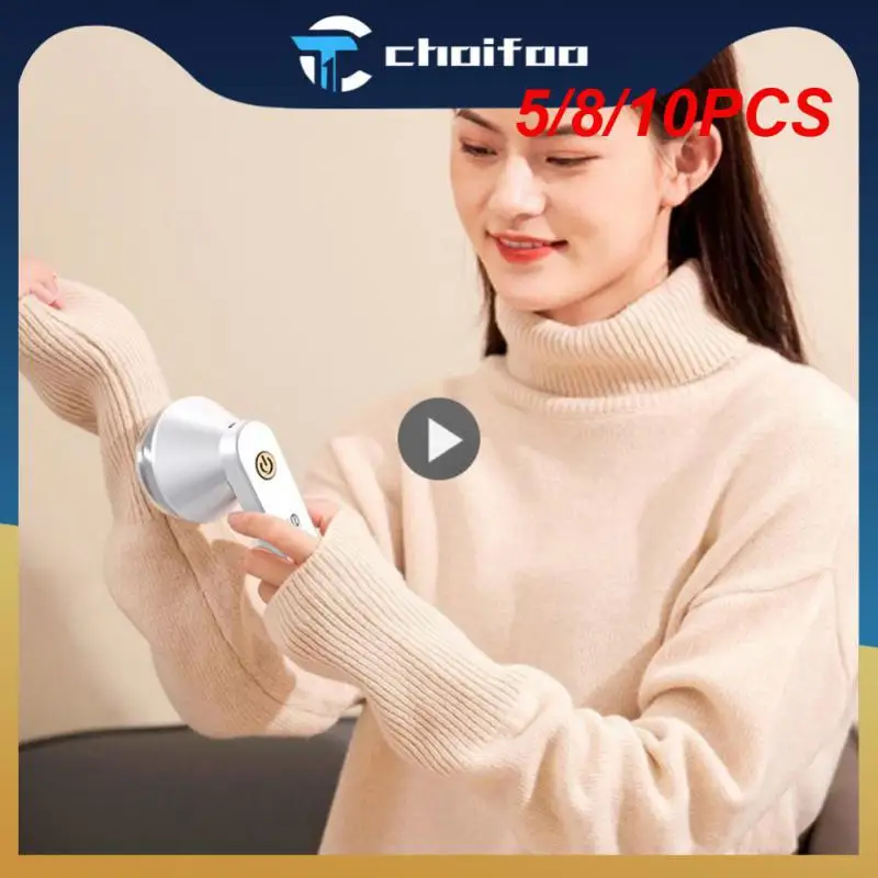 

5/8/10PCS Usb Hairball Removal Device Hair Ball Trimmer Fast Charging Clothes Depilation Machine Tidy Convenient Sweater Shaver