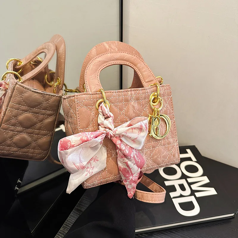 Сумка-ведро для рук стареющий модный универсальный шелковый шарф подвесная