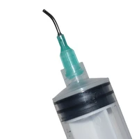1000pcs glues dispensing needle 18g bent tips glue sealants 45 degree bent tapered needle adhesives dispenser needles blunt tips