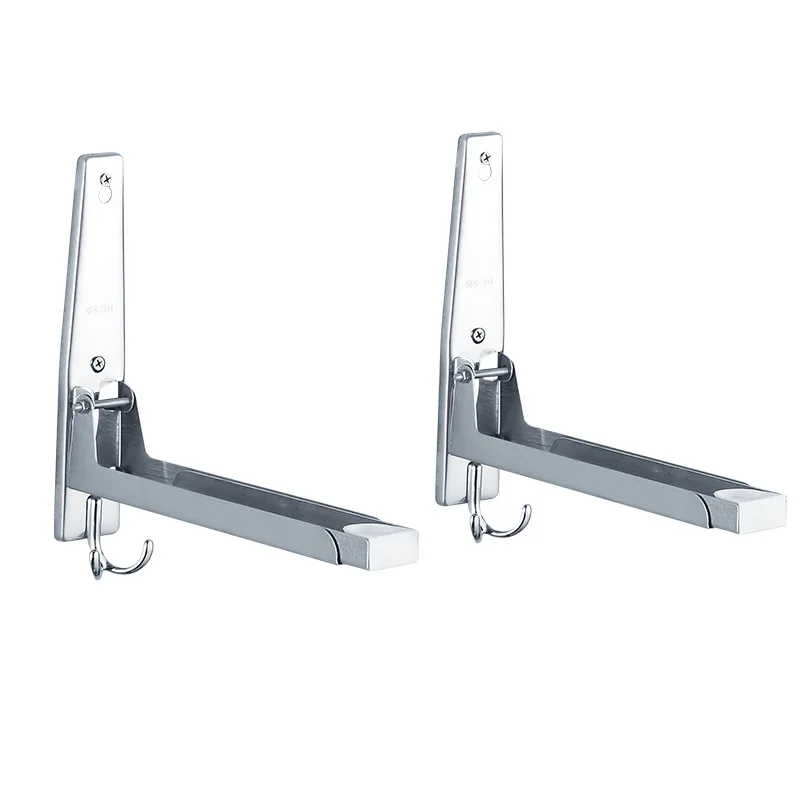 

Stainless Steel Microwave Shelf Telescopic Shelf Kitchen Wall Oven Rack 304