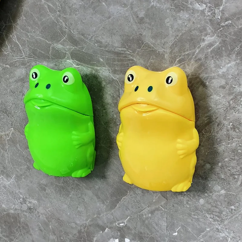 Креативная мыльница в виде лягушки держатель для мыла на присоске прочная