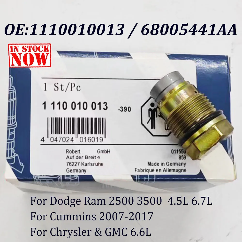 

Новый 1110010013 68005441AA топливный рельсовый ограничитель давления клапан для Dodgee Ram 2500 3500 C-ummins Chryslerr G-MC