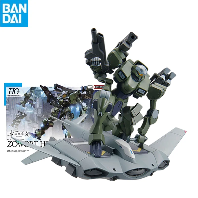 

Bandai Gunpla Hg 1/144 Zowort Heavy Gundam Assembly Model The Witch From Mercury Collectible Anime Robot Kits Models Kids Gift