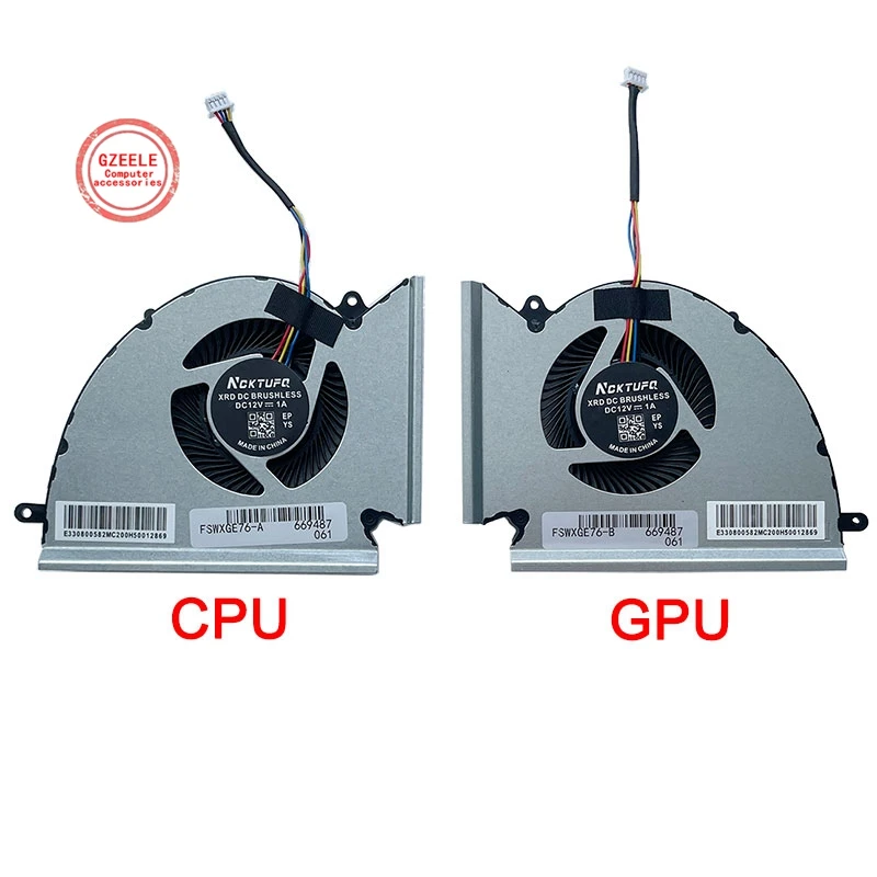 Новый вентилятор охлаждения ЦП для MSI GP76 GE76 WE76 PABD1A010SHL N451 N452 MS-17K3 17K2 17K1