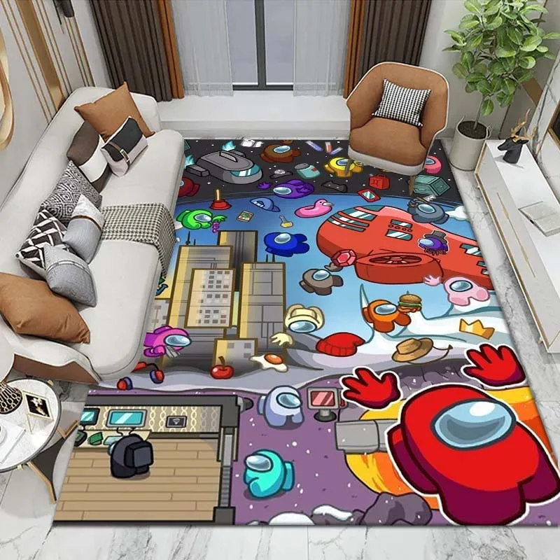Игровой ковер Impostor нескользящий современный коврик для ванной спальни игровой