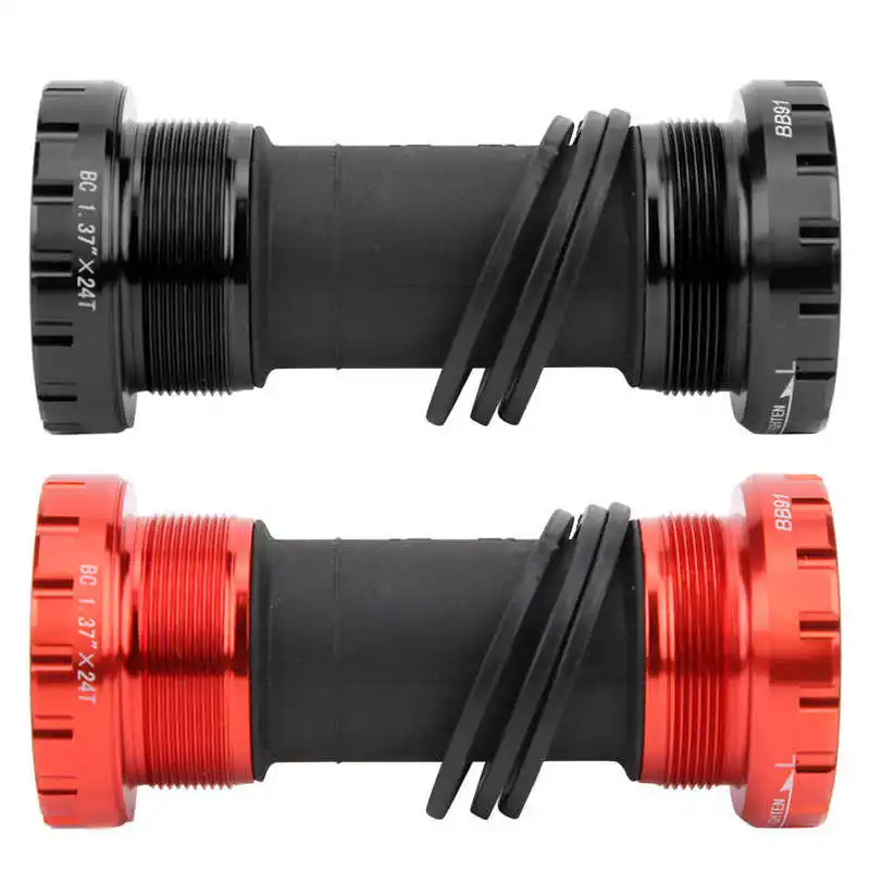 

BB91 Bicycle Bottom Bracket High Quality Aluminum Alloy MTB Bike Thread Type 24mm Bicycle Bottom Bracket Bike Bottom Bracket