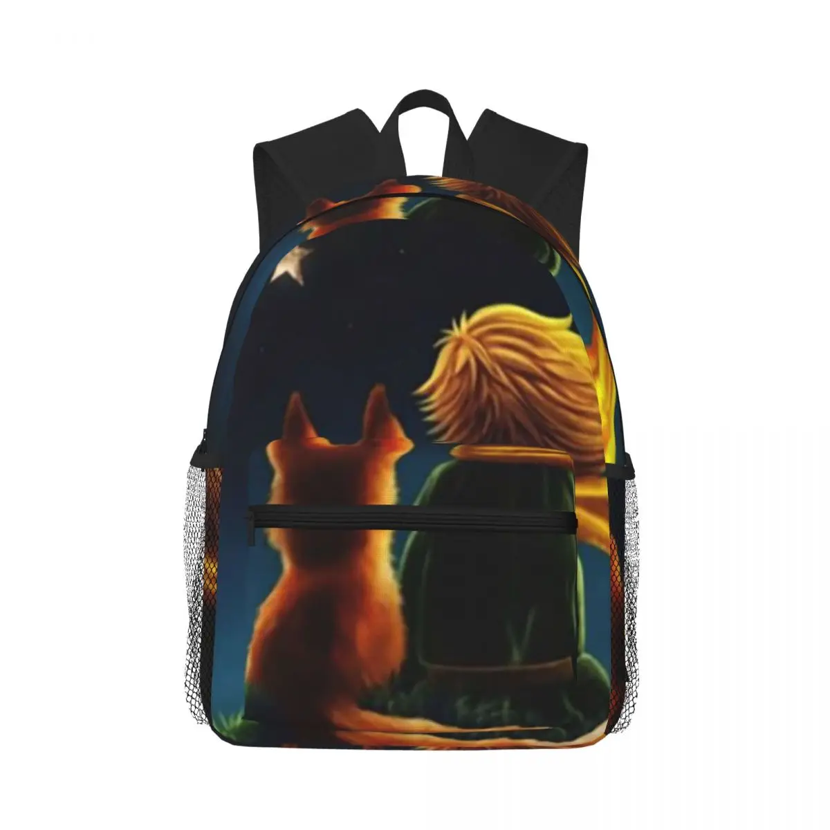 

The Little Prince InsulatedTravel Backpack College Book Bag for Men Women Lightweight Casual Should Bags for Outdoor Sports
