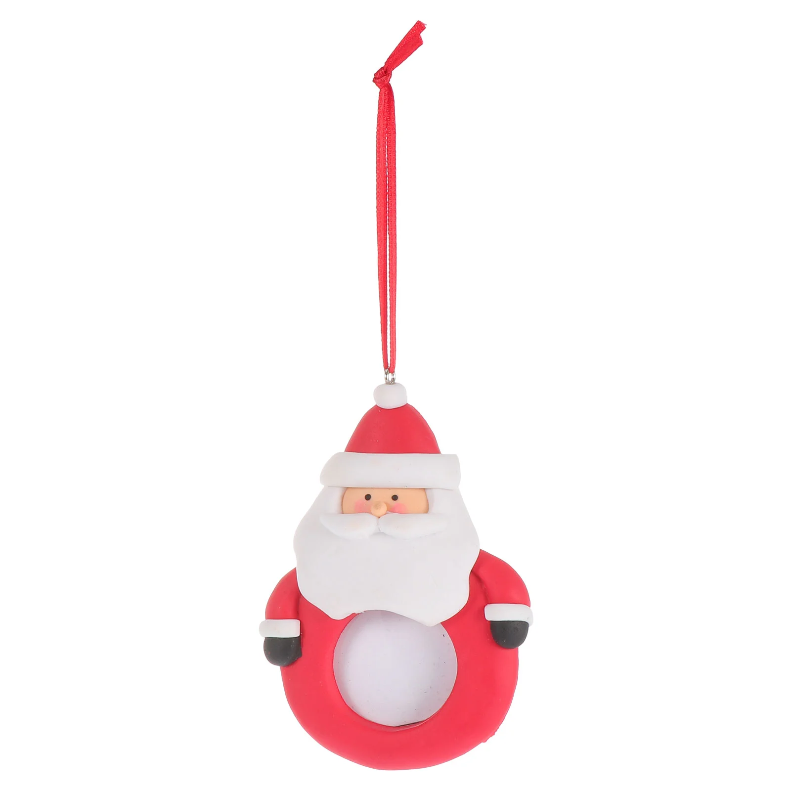 

1pc Xmas Tree Hanging Decor Christmas Embellishments Photo Ornament Snowman Xmas Photo Frames Holiday Keepsake Frame