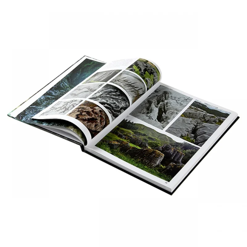 China high quality hardcover book publishing photo album custom printing