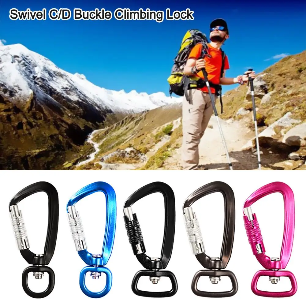 

Outdoor Ascend Professional Carabiner Security Master Lock Climbing Key Hooks Mountaineering Protective Equipment
