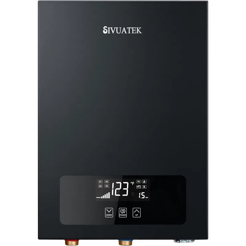 

Tankless Water Heater, SIVUATEK on Demand Water Heater Electric Smart Control Point of Use Water Heater Instant 14kW 240V