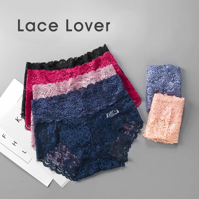 

Сексуальное кружевное нижнее белье, женское нижнее белье, нижнее белье, бесшовные трусики, женские прозрачные трусы средней талии, женские ...