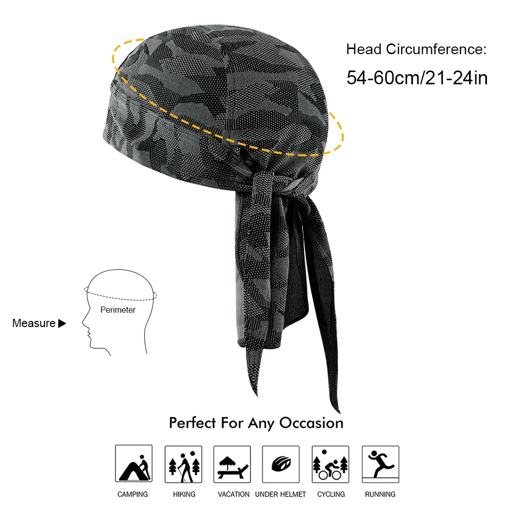 Summer Fashion Running Pirate Hat Cycling Sports Beanie Bike Riding Hat Fishing Bicycle Baseball  Caps Soft Headdress Men Women
